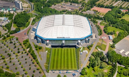 Schalke’s Veltins-Arena in Gelsenkirchen.