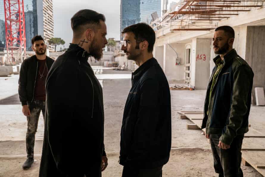 A scene from the hit TV series Gomorrah, based on Roberto Saviano’s book.