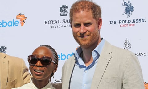 Dr Sophie Chandauka and Prince Harry