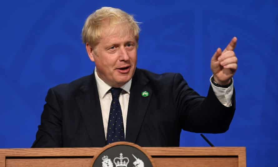 The prime minister, Boris Johnson
