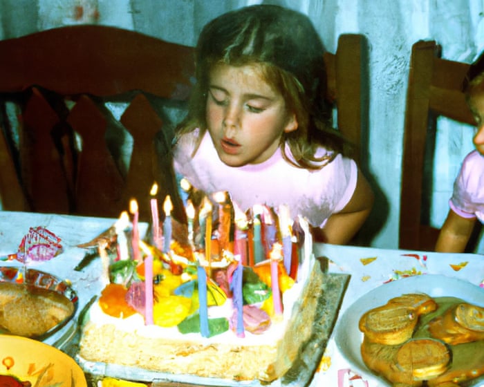 AI-generated nostalgia and a Nazi horse: a trip beyond understanding – in pictures