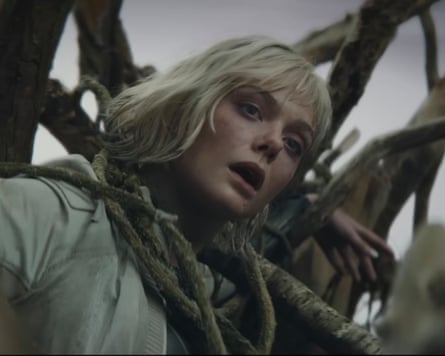 Robot wars … Elle Fanning as Thia.