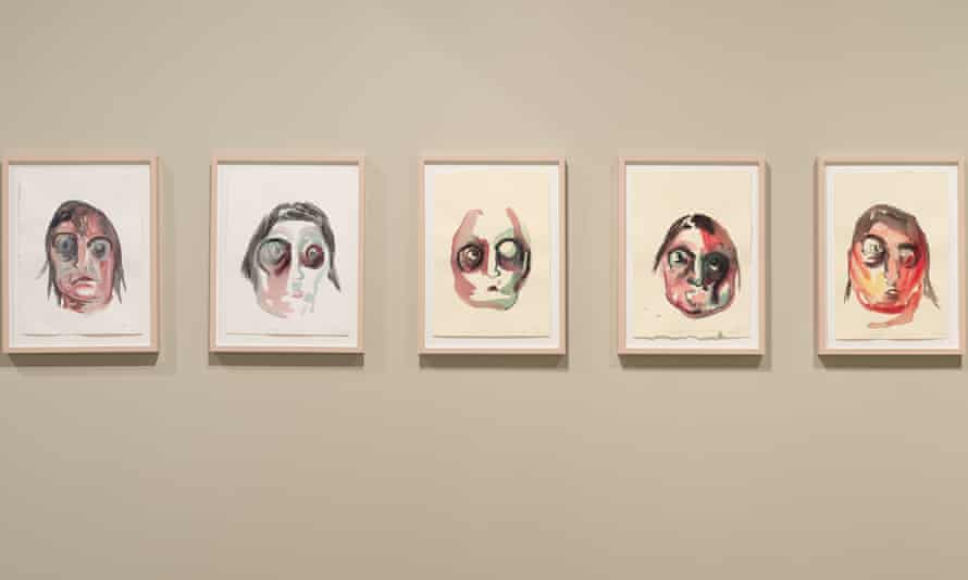 Unsparing ... installation view of Red Herring 2014-18.