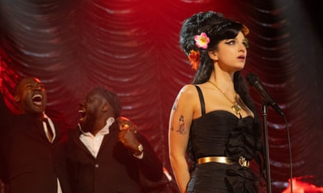 Marisa Abela as Amy Winehouse in Back to Black.