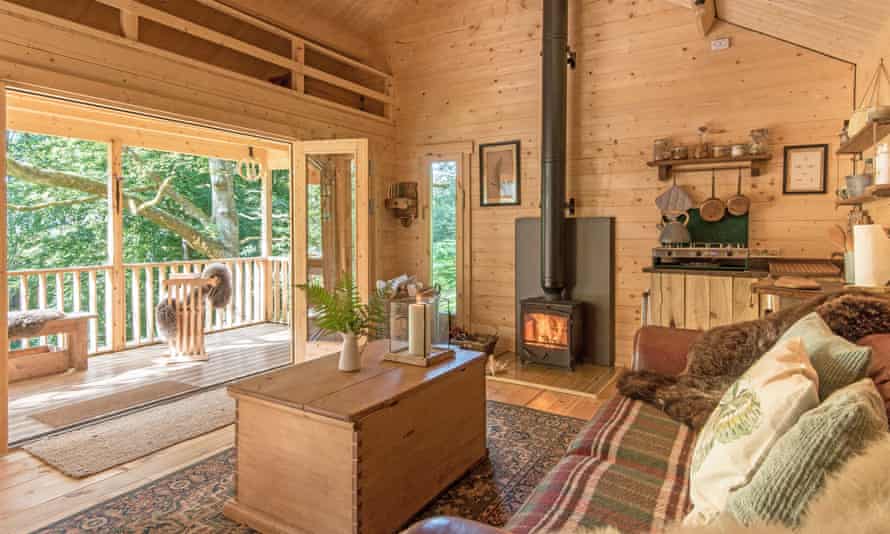 Waterfall Cabin, Cambrian Mountains, Wales