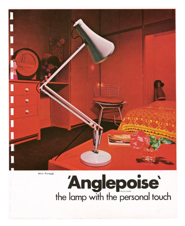 Artwork from a 1980s Anglepoise catalogue featured in new book Spring Light