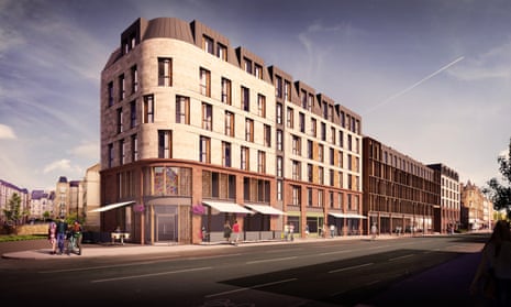 The proposed development for Leith Walk.