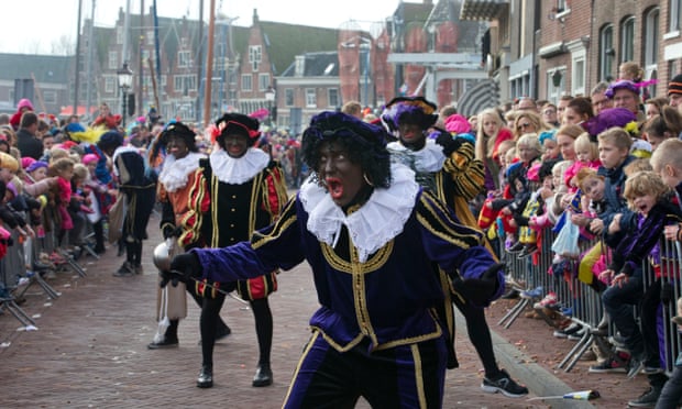 ‘Zwarte Pieten’ in Hoorn, north-western Netherlands in 2013.