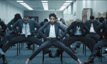 FKA Twigs’ video for the song Eusexua takes office grey to another level.