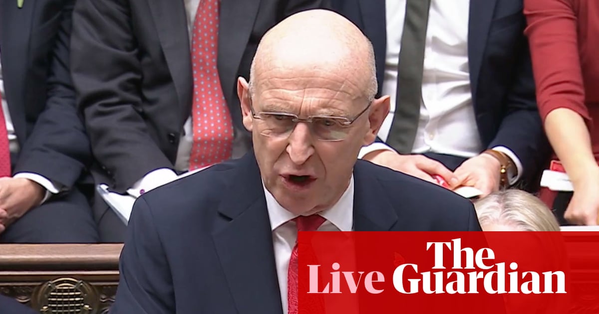 Budget 2026 live: Healey announces £100 energy payment for millions in budget