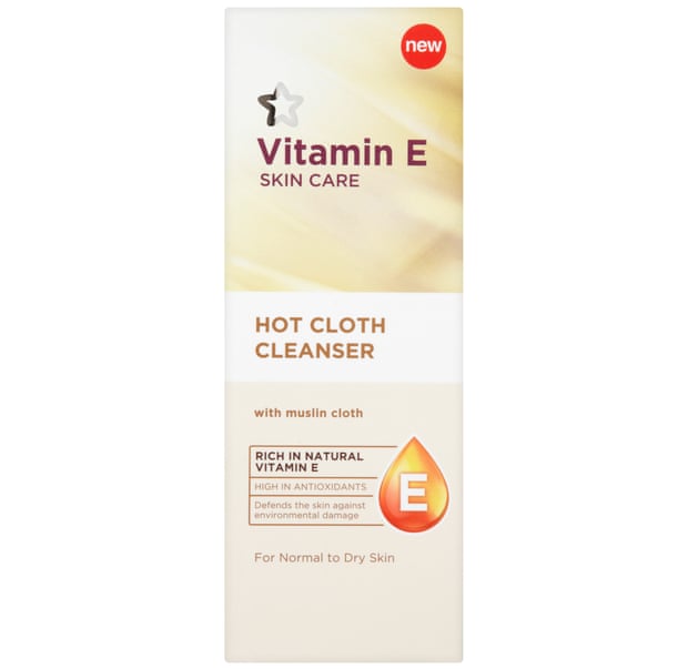 Superdrug Vitamin E hot cloth cleanser