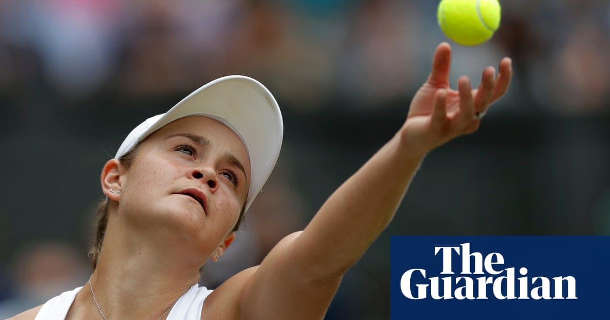 Ashleigh Barty outplays Angelique Kerber to reach first Wimbledon final
