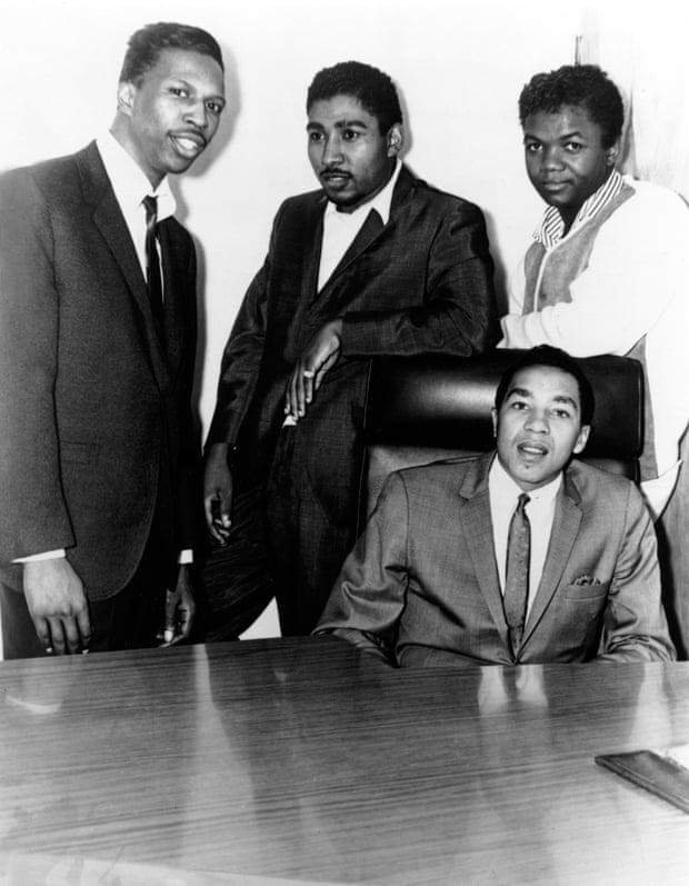 ‘No such thing as writers’ block’ … Holland Dozier Holland with Smokey Robinson.
