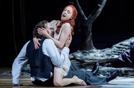 Daniel Johansson (Parsifal) and Kristina Stanek (Kundry) in Parsifal by Richard Wagner @ Glyndebourne.