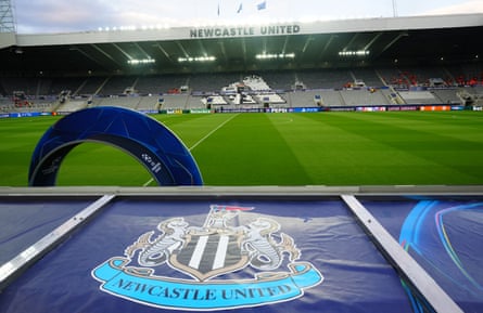 View of Newcastle's St James' Park