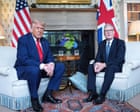 Trump and Starmer hold talks at Chequers as UK businesses hope for tariff concessions – UK politics live
