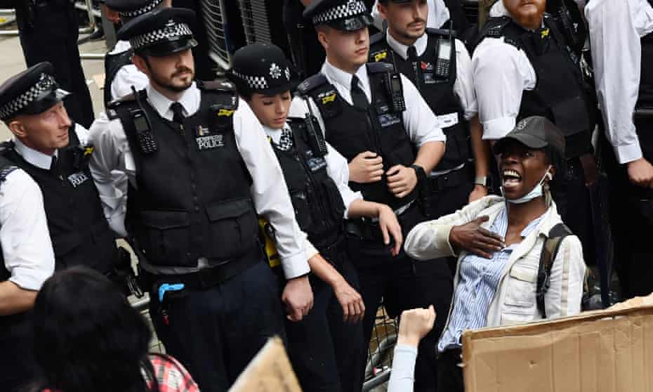 Black Lives Matter protest, London, 3 June.