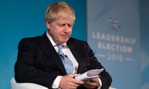 Love Up The People You Lead Boris Johnson Claims He Would Champion Public Sector As Pm Live News Politics The Guardian