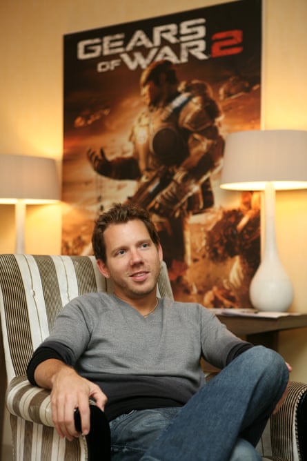 Cliff Bleszinski in 2008.