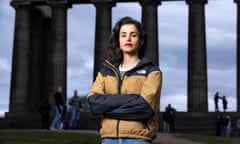 Ecological Restoration from the Grass Roots<br>Fawzia al-Otaibi seen on Calton Hill in Edinburgh. Fawzia who can't go back to Saudi Arabia, has two sisters in Saudi Arabia one in jail and another who is an activist, Edinburgh, Scotland UK 18/03/2024 © COPYRIGHT PHOTO BY MURDO MACLEOD All Rights Reserved Tel + 44 131 669 9659 Mobile +44 7831 504 531 Email: m@murdophoto.com STANDARD TERMS AND CONDITIONS APPLY See details at http://www.murdophoto.com/T%26Cs.html No syndication, no redistribution. A22U4Y, sgealbadh, A22R4S