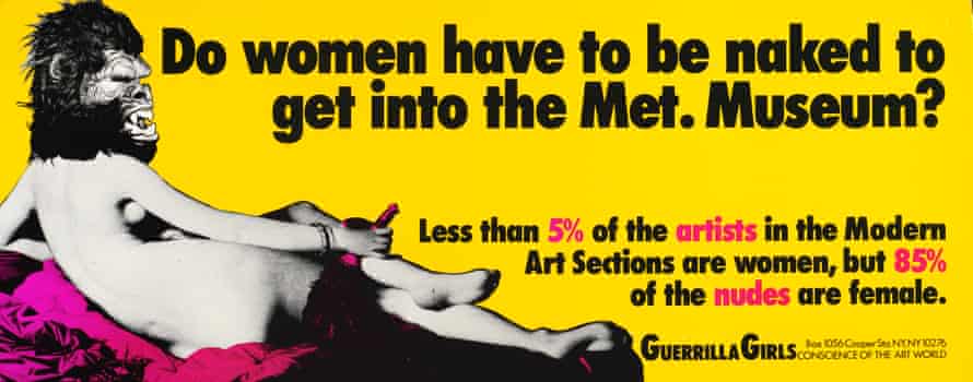 Do Women Have To Be Naked To Get Into The Met. Museum? 1989