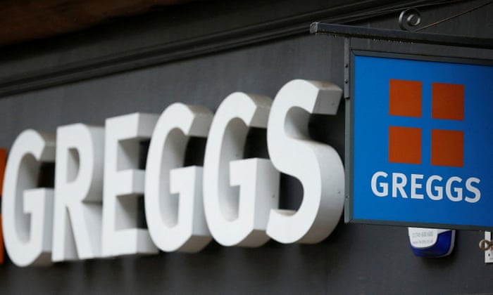 A Greggs bakery in Bradford.