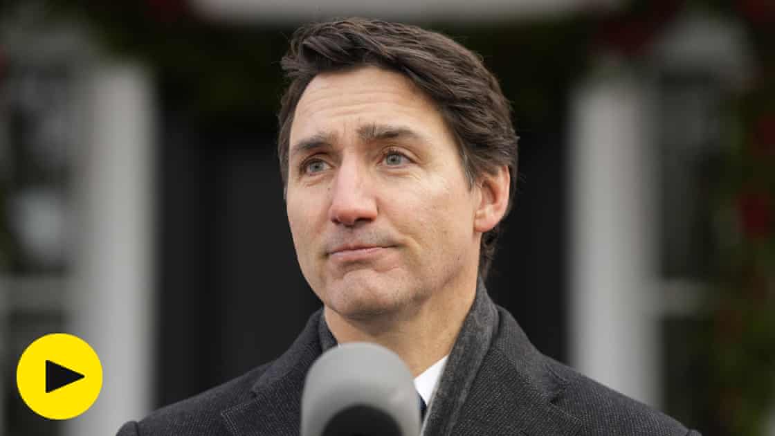 'I'm a fighter': Justin Trudeau announces resignation – video