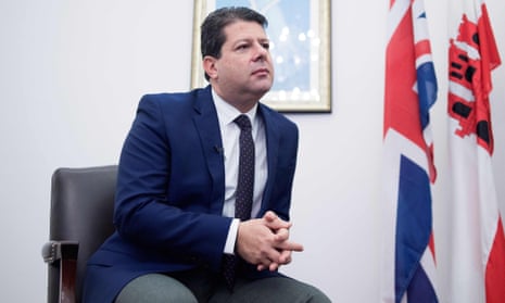 The chief minister of Gibraltar, Fabian Picardo