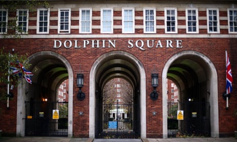 Dolphin Square, London, where some of the alleged child sex abuse took place in the 1970s.