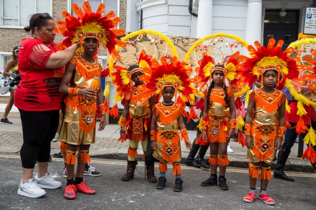 Ecosystem of cultural participation... Notting Hill Carnival. Photograph by David Levene