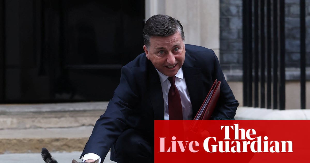 Labour MPs will be despondent after Rayner and Mandelson departures, says cabinet minister UK politics live