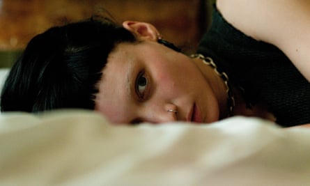 Rooney Mara as The Girl With the Dragon Tattoo, 2011.