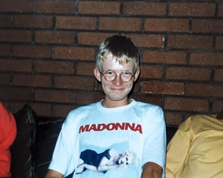 ‘If anyone criticised Madonna, I’d take it as a personal attack’ … Cain aged 16 in 1991.