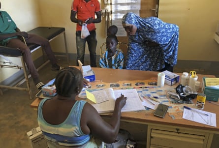 A small clinic in Gampela village on the outskirts of Ouagadougou