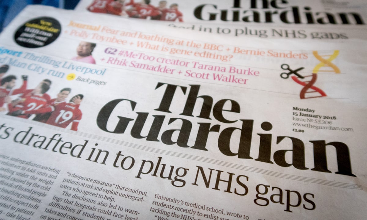 Uk the guardian Who reads