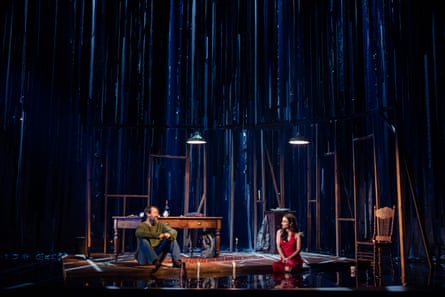 Ewen Leslie and Andrea Demetriades on stage