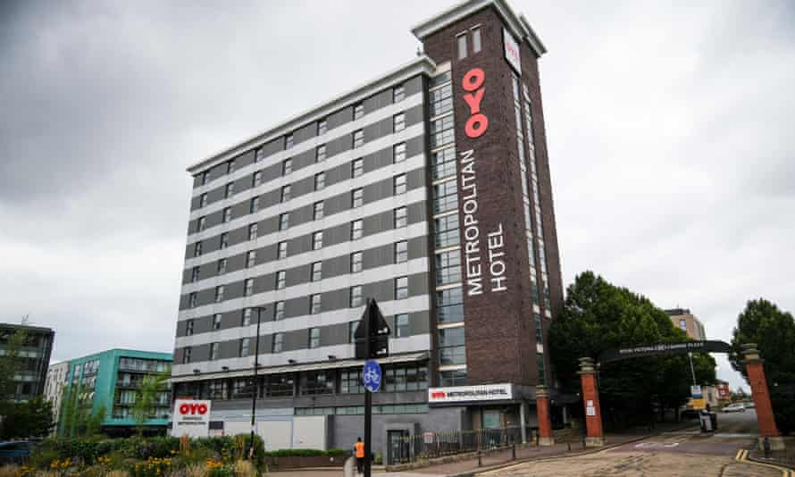 The Oyo Metropolitan hotel.