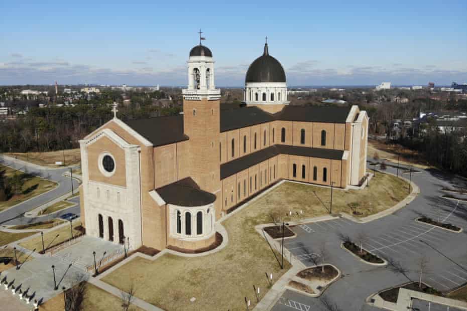 The Holy Name of Jesus Cathedral in Raleigh, North Carolina.