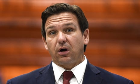 In recent days RonDeSantis has stepped up his personal animosity towards Dr Anthony Fauci, the government’s leading infectious diseases expert.