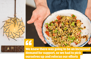 Quote: 'We knew there was going to be an increased demand for support, so we had to pick ourselves up and refocus our efforts'