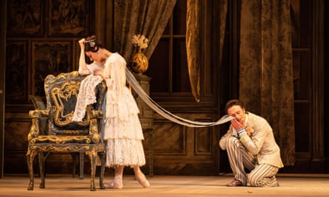 A caged bird … the Royal Ballet in A Month in the Country, based on the play by Turgenev.