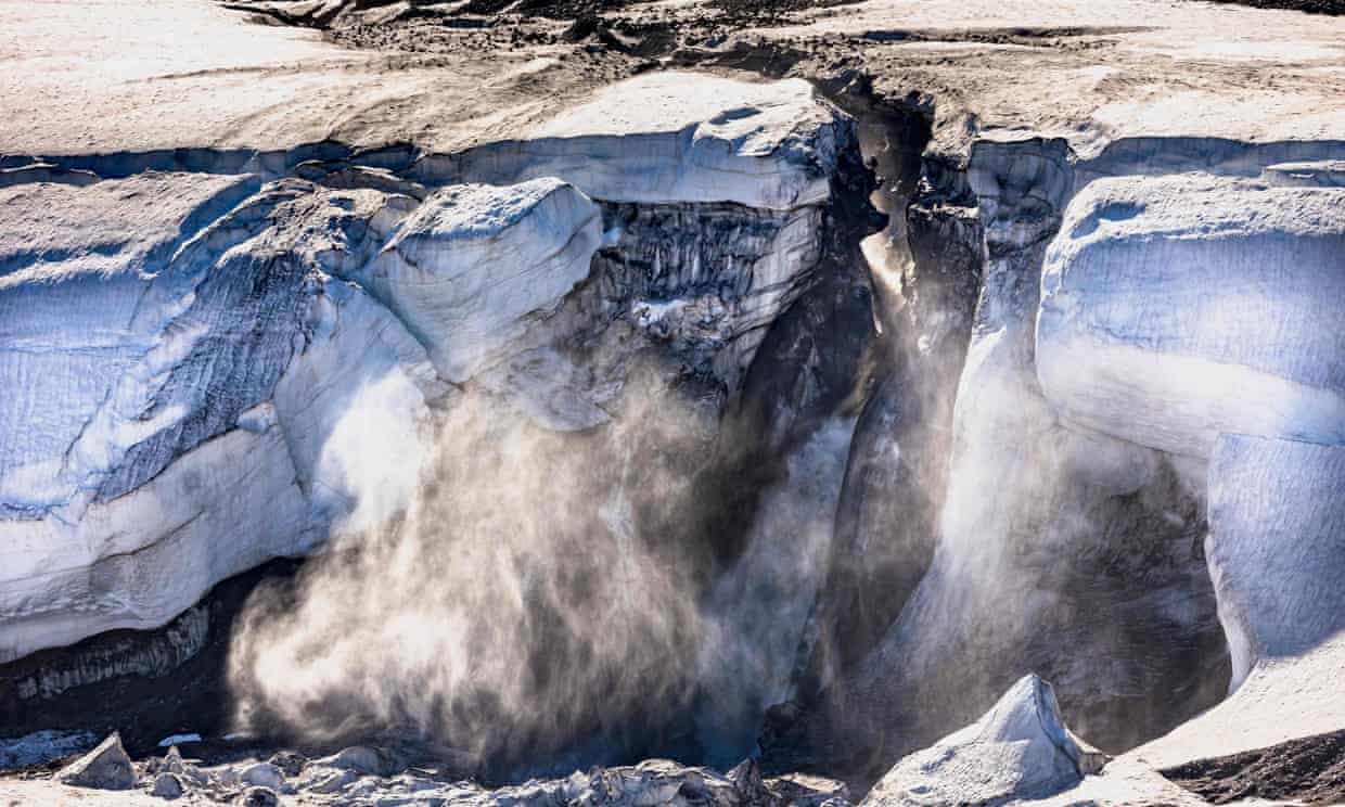 Major sea-level rise caused by melting of Greenland ice cap is ‘now inevitable’ (theguardian.com)