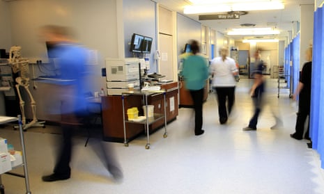 A hospital ward. The King’s Fund warns that already unprecedented deficits reported by trusts for the last financial year will be much worse in future.
