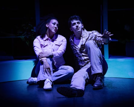 Danielle Steers and Tobias Turley in Hot Mess.