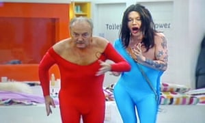 George Galloway and Pete Burns dancing on Celebrity Big Brother