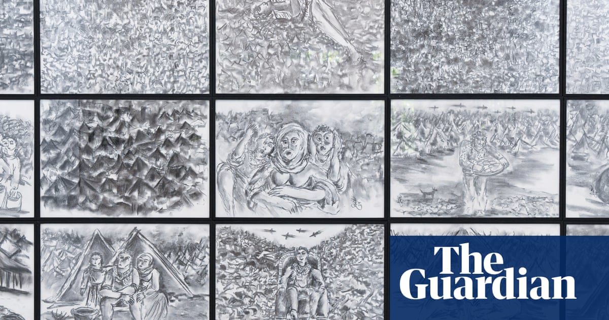 My work is a scream for help': Gaza's artists document life under fire