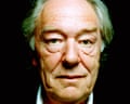 Close-up portrait of Michael Gambon