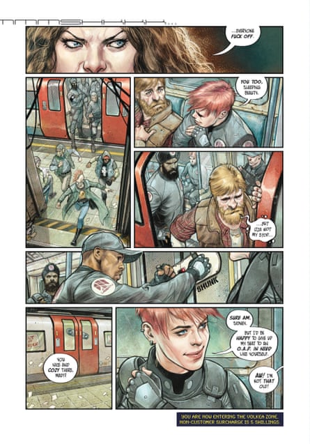 Madi, the new comic book by Duncan Jones and Alex de Campi, in the “Mooniverse trilogy” made up of Jones’s 2009 film Moon and his 2018 Netflix show Mute
