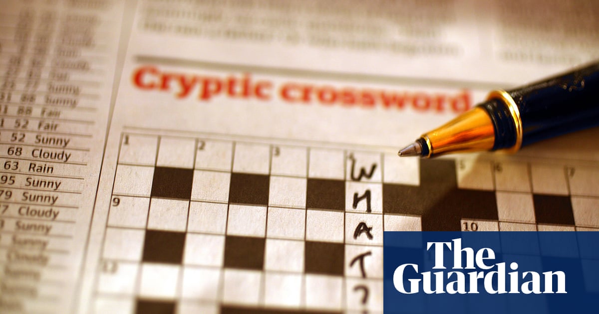 Cryptic crossword shouldn’t be a breeze Letters Media The Guardian