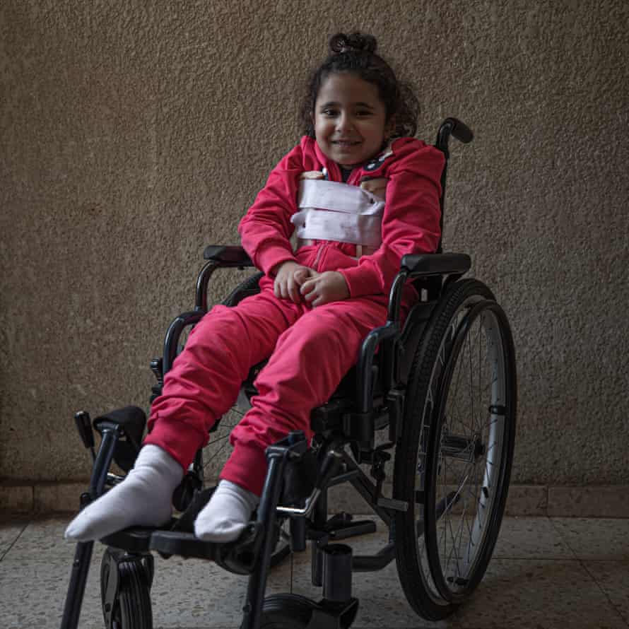 Agency photographer of the year – 2021 shortlist | World news 41 Sarah Al-Matrabiee, 4, in the Zeitoun neighbourhood on 30 November in Gaza City